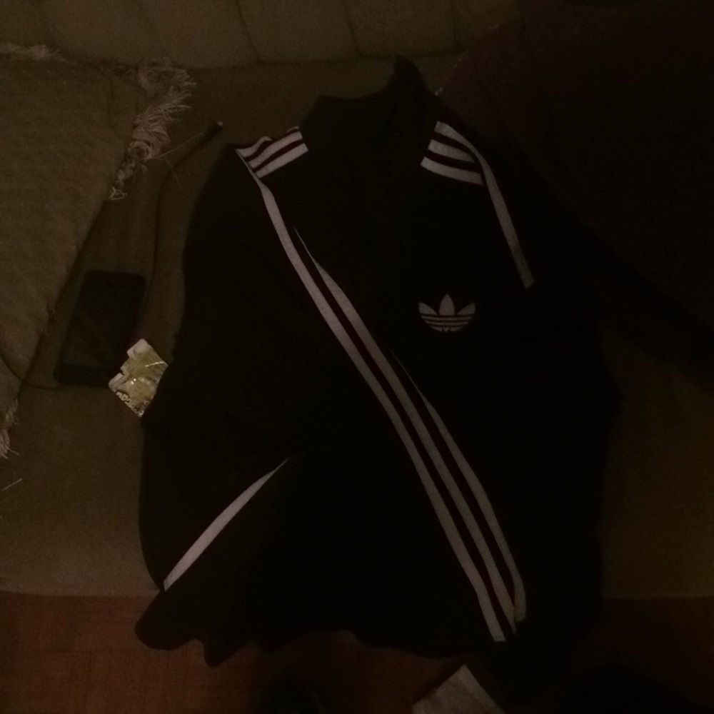 Adidas track suit jacket size medium